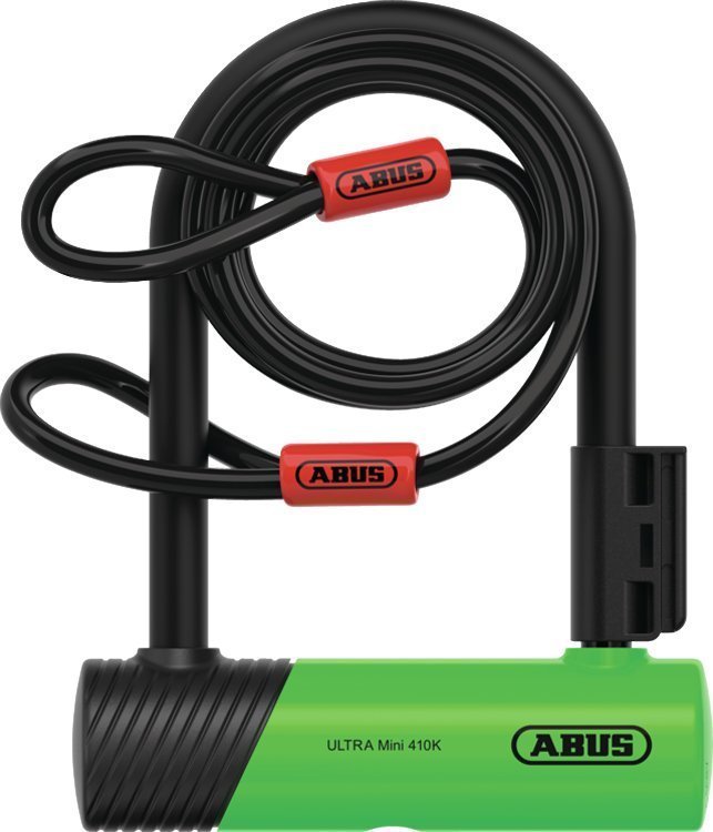 Abus Ultra Mini 410K/150HB140 Blocco a U incl. cavo Cobra e staffa SH - immagine 3