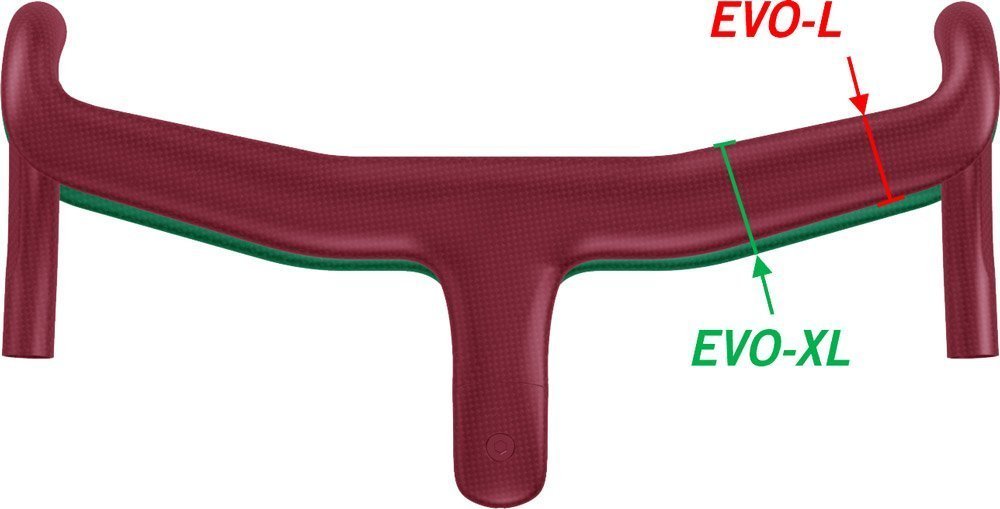 Vision Manubrio per bici da corsa in carbonio Metron 5D ACR EVO L - immagine 5