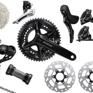 Shimano 105 R7100 Gruppo disco a 2x12 velocità 140/140 mm