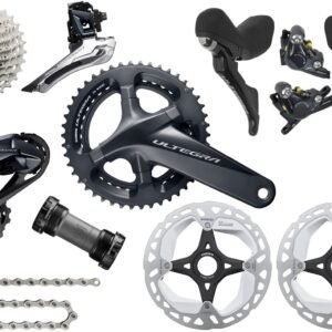 Shimano Gruppo ULTEGRA R8020 2x11 velocità 160/160mm