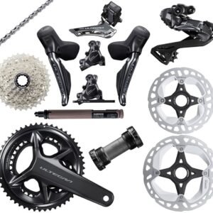 Shimano Gruppo ULTEGRA Di2 R8170 2x12 velocità 140/160mm TOP-DEAL